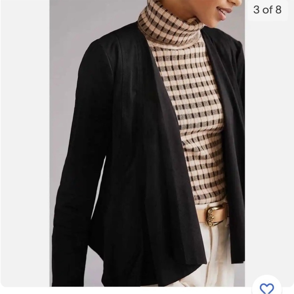 Anthropologie Hutch Faux Suede Jacket